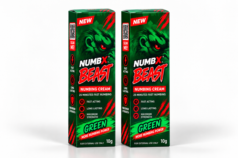 NUMBX Beast Green Numbing Cream Pack of 2